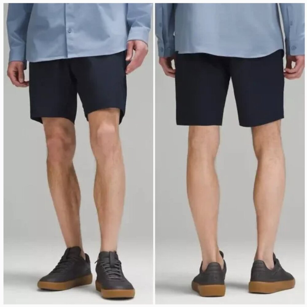 Lululemon Men's 36 Commission Classic Fit Shorts Navy 7" Warpstreme M7AFMS ️